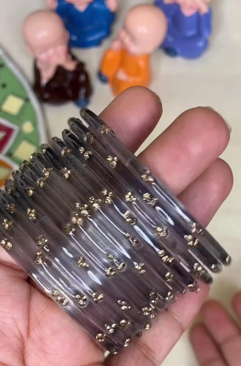 Stone kuppivala/ glass bangles