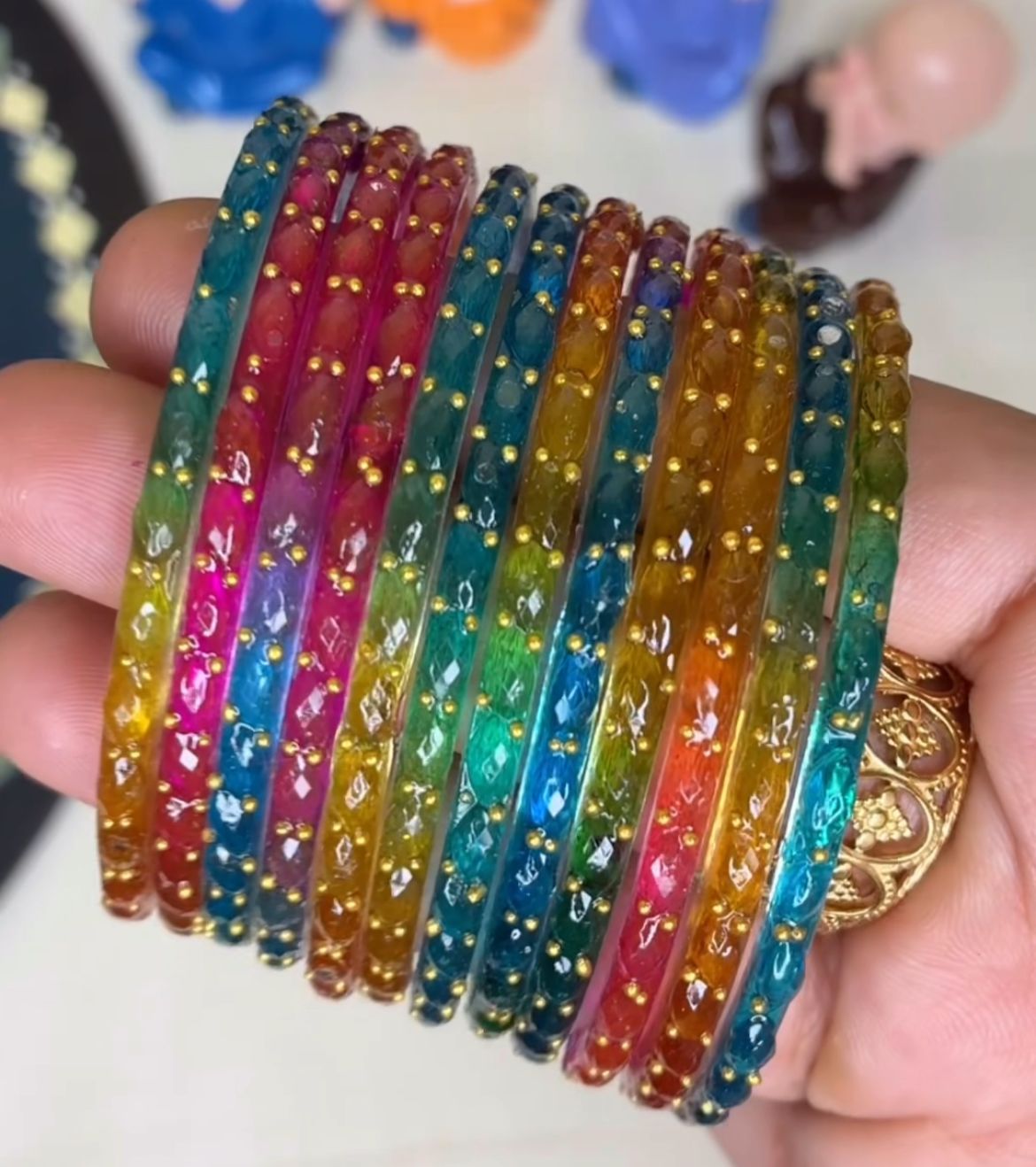 NEW ARRIVAL! RAIN DROPS KUPPIVALA/BANGLES In All shades available