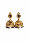 Palaykka stud jimukha  with beads hanging