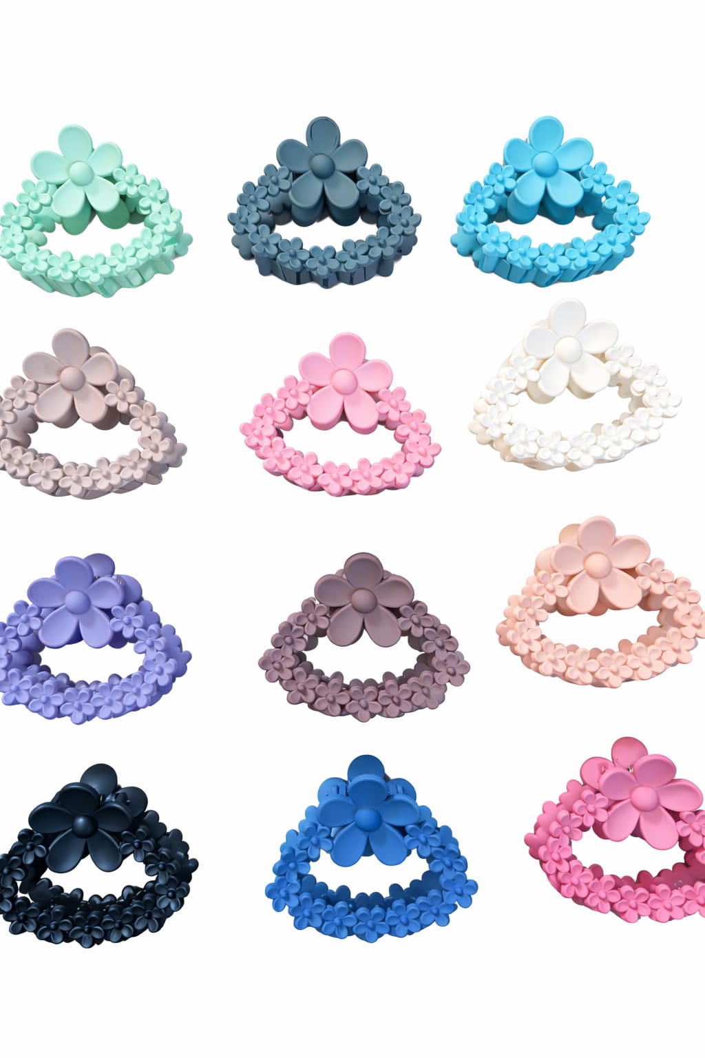 Unique flower designed flower claws