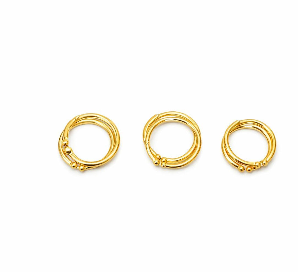 Gold covering adjustable Minchi