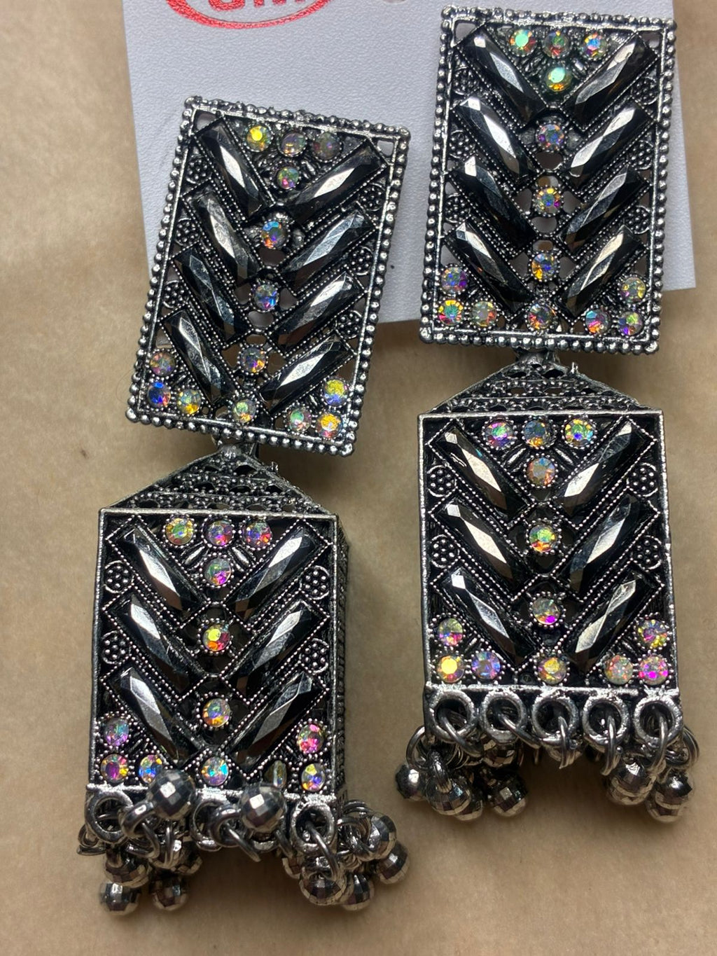 NEW ARRIVAL Black metal jewellery big Hanging jimmikki