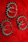 NEW ARRIVAL Black Metal Hanging Ear rings
