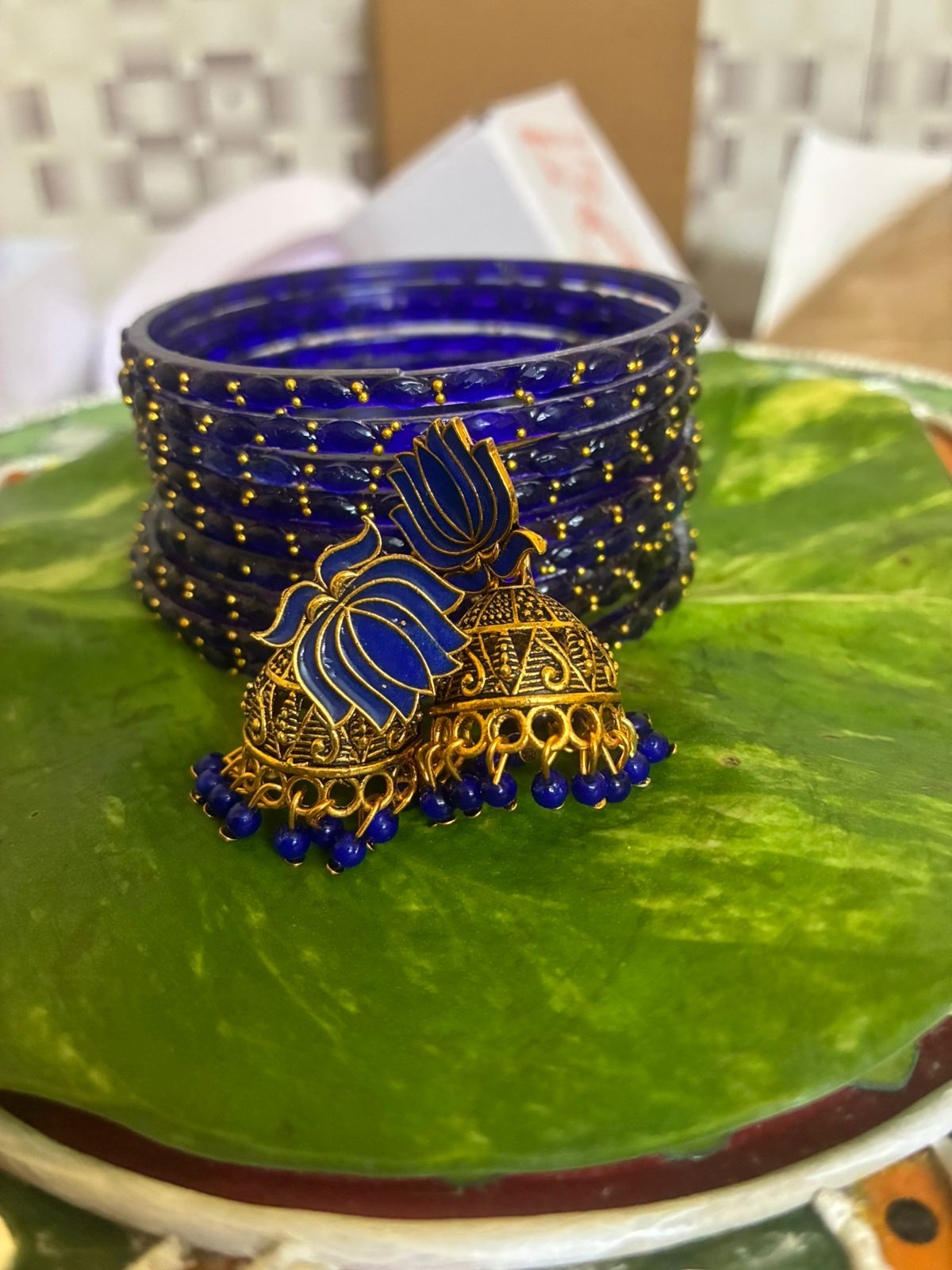 COMBO OFFER|Kuppivala and Jhumka/Jimmikki Combo