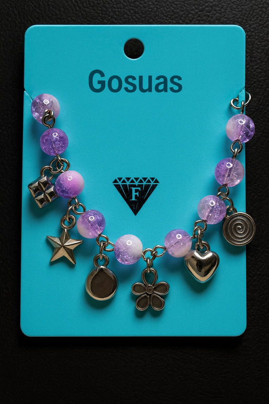 NEW STOCK| Beautiful Bracelet with coloured beads/evileye and hangings