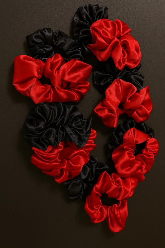 NEW STOCK|Hair crouches with Elegant Red & Black Combos