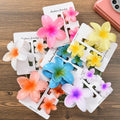 New Egg Flower Hair Clip Set Half Updo Floral Hair Grips Shark Bite Clips Women's Hair Accessories Simple Design Hair Decorations