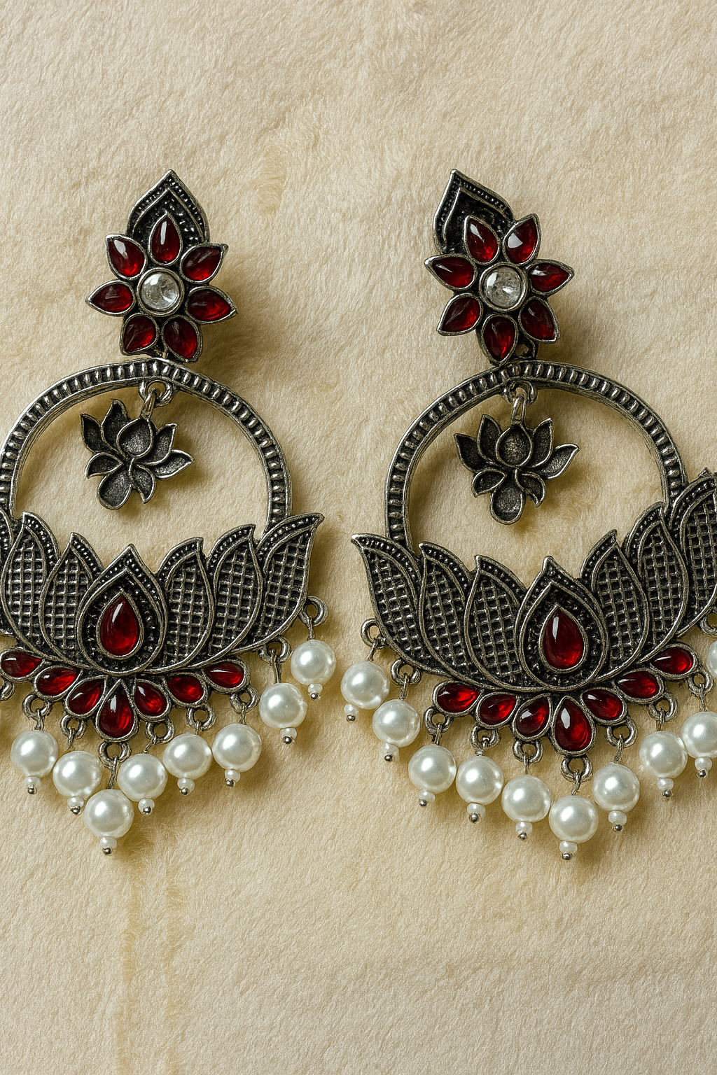 NEW ARRIVAL Premium Quality LOTUS Hanging Earrings!