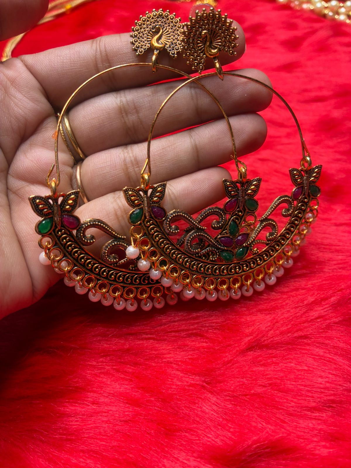 NEW ARRIVAL Festive Special New Peacock Ear rings