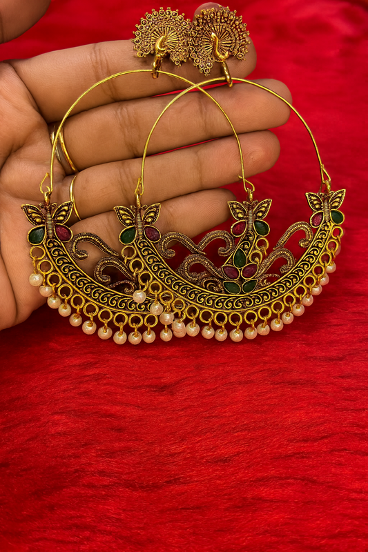 NEW ARRIVAL Festive Special New Peacock Ear rings