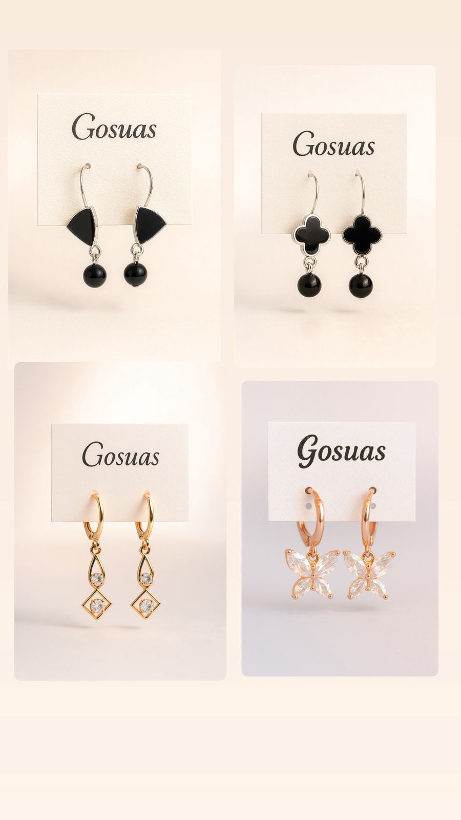 NEW STOCK| fashion daily wear earrings for students/kids