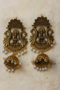 NEW ARRIVAL Temple Jewellery Saraswathy motif ear rings